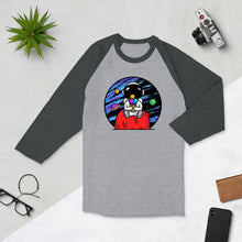 Load image into Gallery viewer, 3/4 sleeve raglan shirt