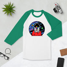 Load image into Gallery viewer, 3/4 sleeve raglan shirt