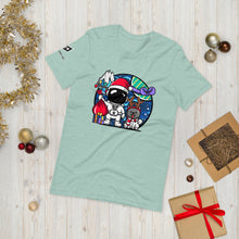 Load image into Gallery viewer, XMAS in SD! -Sleeve Unisex T-Shirt