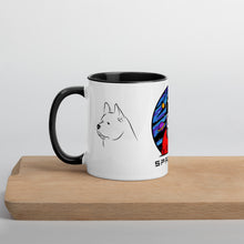 Load image into Gallery viewer, Spacedog V1 Mug with Color Inside