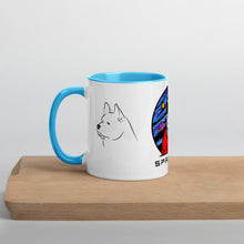 Load image into Gallery viewer, Spacedog V1 Mug with Color Inside