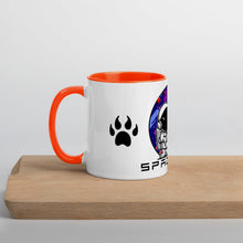 Load image into Gallery viewer, Spacedog V2 Mug with Color Inside