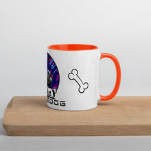 Load image into Gallery viewer, Spacedog V2 Mug with Color Inside