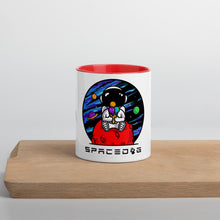 Load image into Gallery viewer, Spacedog V1 Mug with Color Inside