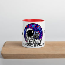 Load image into Gallery viewer, Spacedog V2 Mug with Color Inside