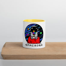 Load image into Gallery viewer, Spacedog V1 Mug with Color Inside