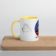 Load image into Gallery viewer, Spacedog V1 Mug with Color Inside