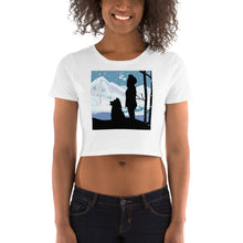 Load image into Gallery viewer, Let It Snow - V6 | Women’s Crop Tee