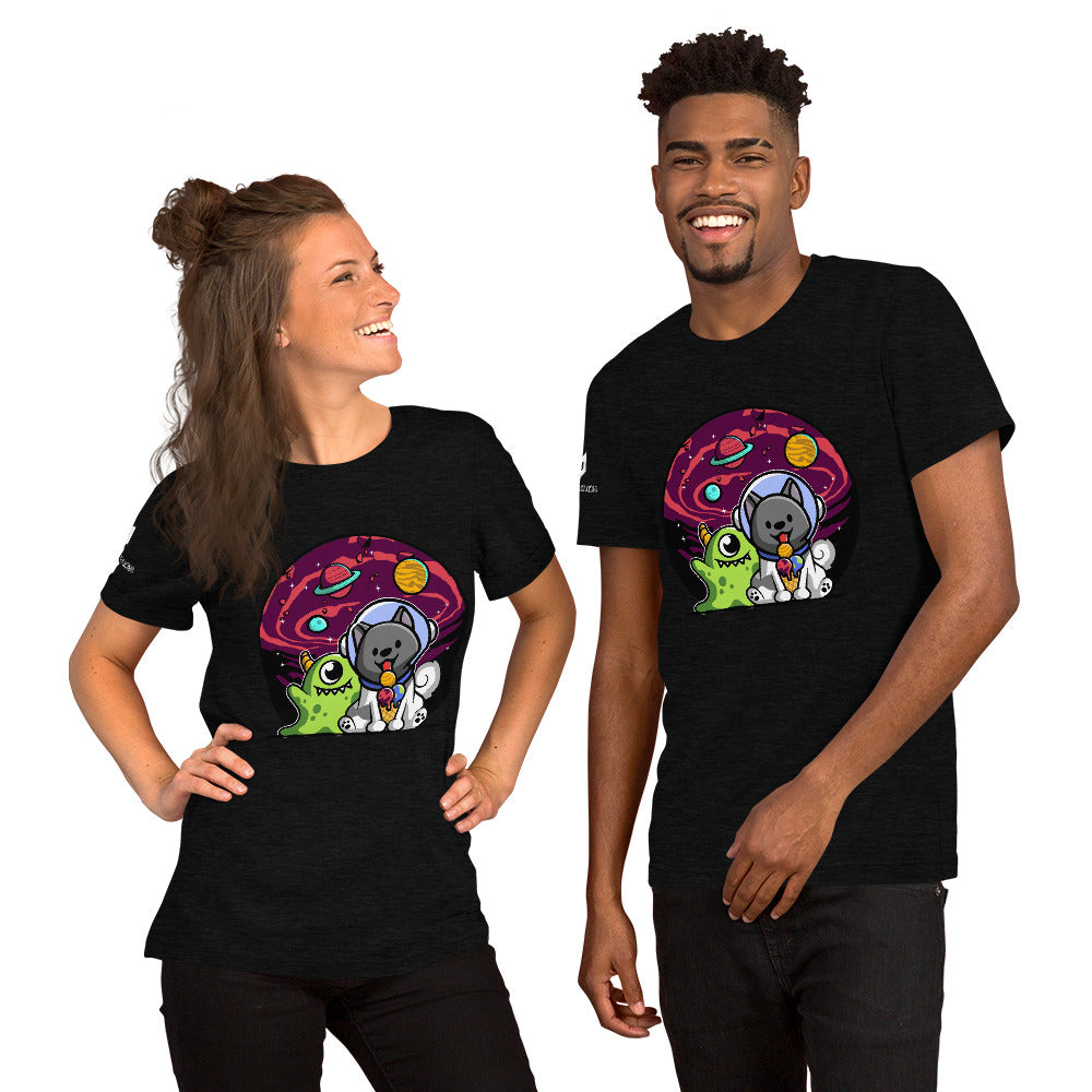 DOGGO ICE CREAM  - Short-Sleeve Unisex T-Shirt