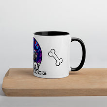 Load image into Gallery viewer, Spacedog V2 Mug with Color Inside
