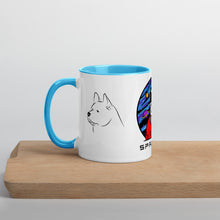 Load image into Gallery viewer, Spacedog V1 Mug with Color Inside

